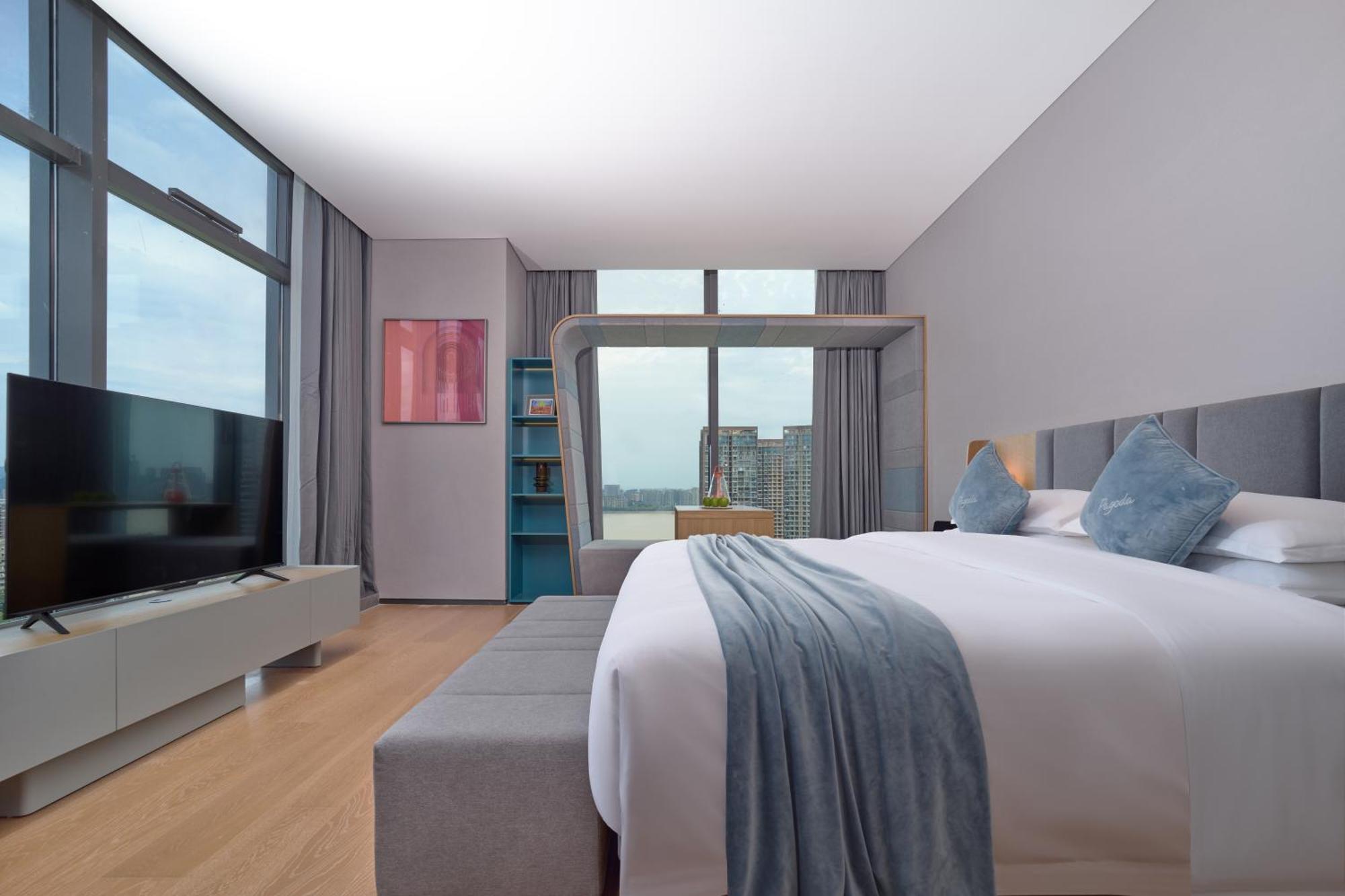 Pagoda Hotel Hangzhou Binjiang Ngoại thất bức ảnh