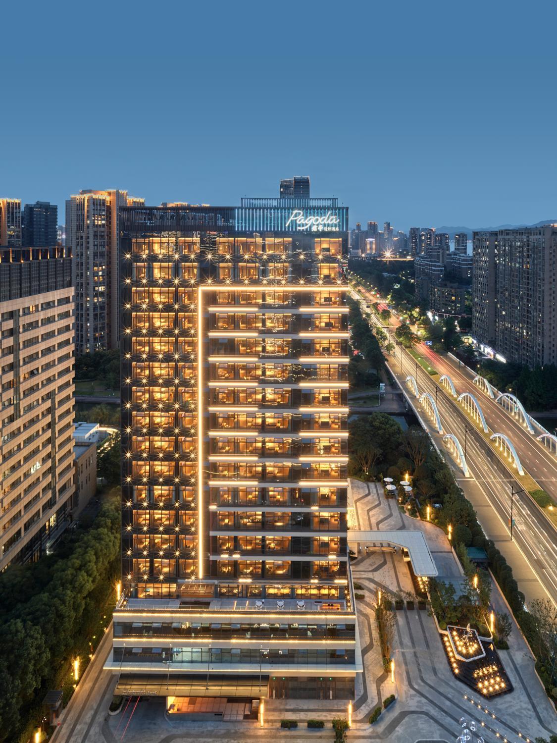 Pagoda Hotel Hangzhou Binjiang Ngoại thất bức ảnh