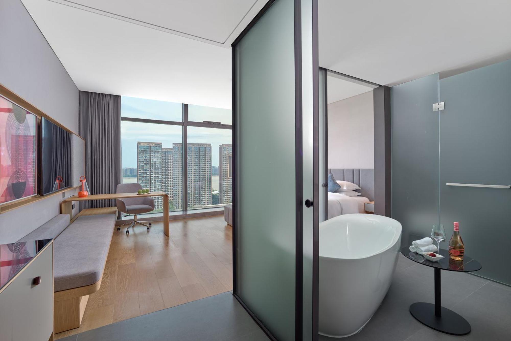 Pagoda Hotel Hangzhou Binjiang Ngoại thất bức ảnh